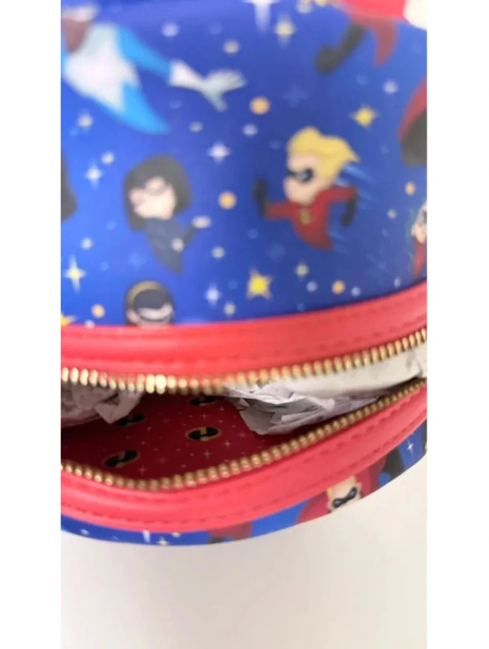 The incredibles all over print Disney parks loungefly bag new